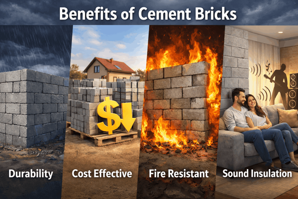 Best Cement Bricks in Sehore
